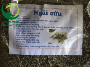 cây ngải cứu phơi khô