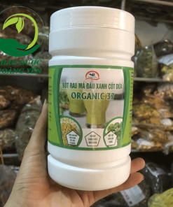 bột rau má đậu xanh cốt dừa organic 37