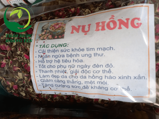 công dụng của nụ hoa hồng khô