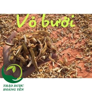 vỏ bưởi phơi khô