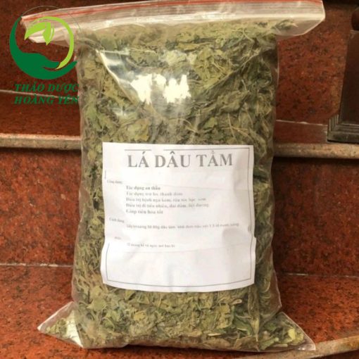 lá dâu tằm phơi khô